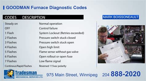 goodman 1dl code|goodman fault code chart.